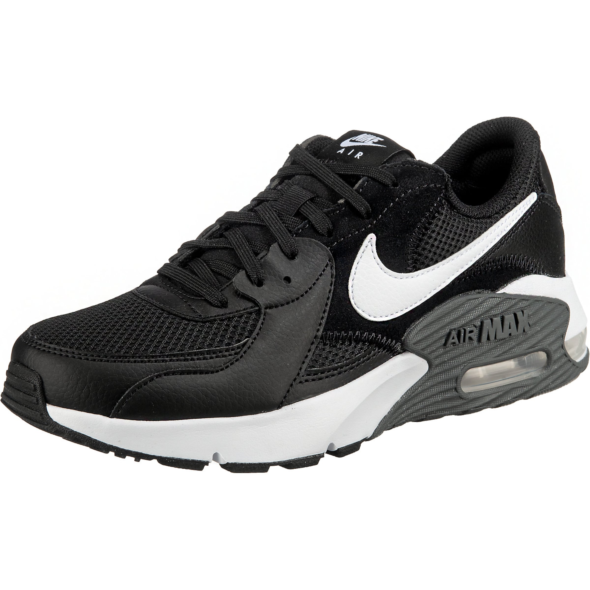 Nike Sportswear Baskets basses 'Air Max Excee' en noir / blanc, Vue avec produit