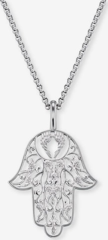 Engelsrufer Necklace 'Hand Fatimas' in Silver: front