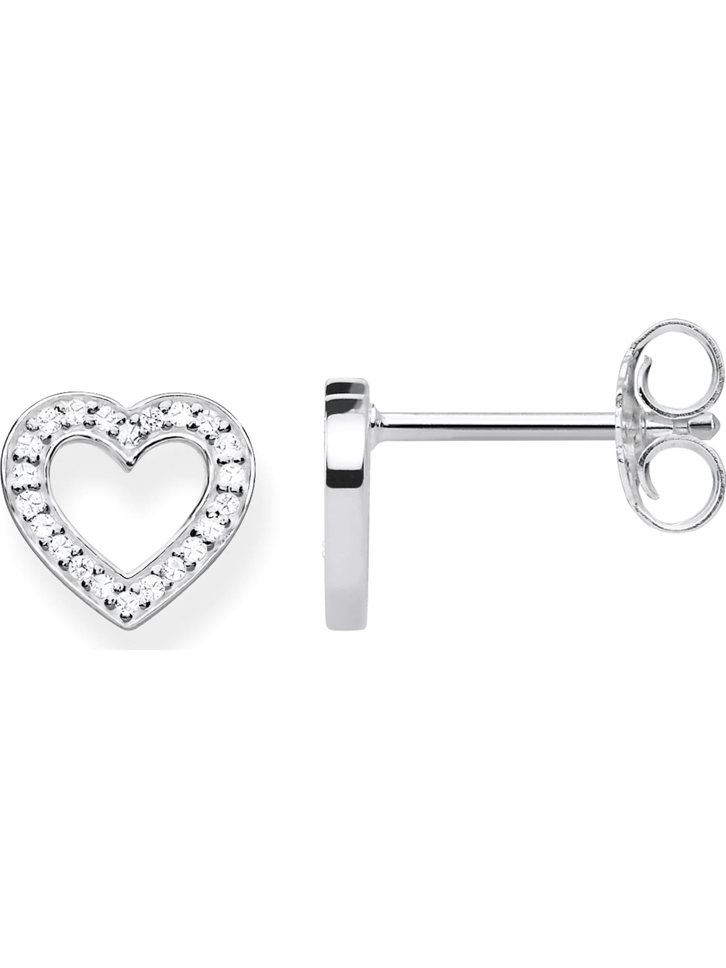 Thomas Sabo Ohrstecker in Silber: Vorderseite