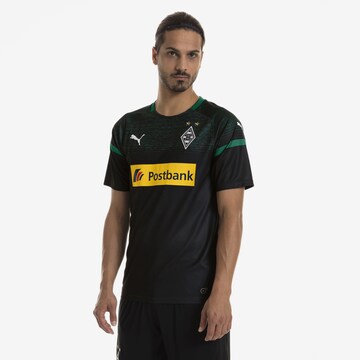 PUMA Fußballtrikot 'Borussia Mönchengladbach 18/19 Auswärts' in Schwarz: predná strana