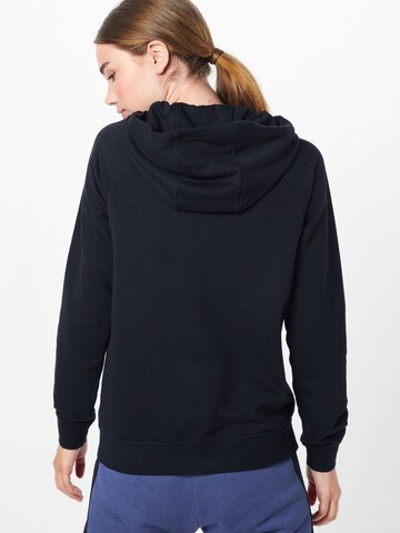 juoda Nike Sportswear Megztinis be užsegimo: galas