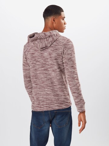 JACK & JONES Regular Fit Sweatshirt 'HELBY' in Rot