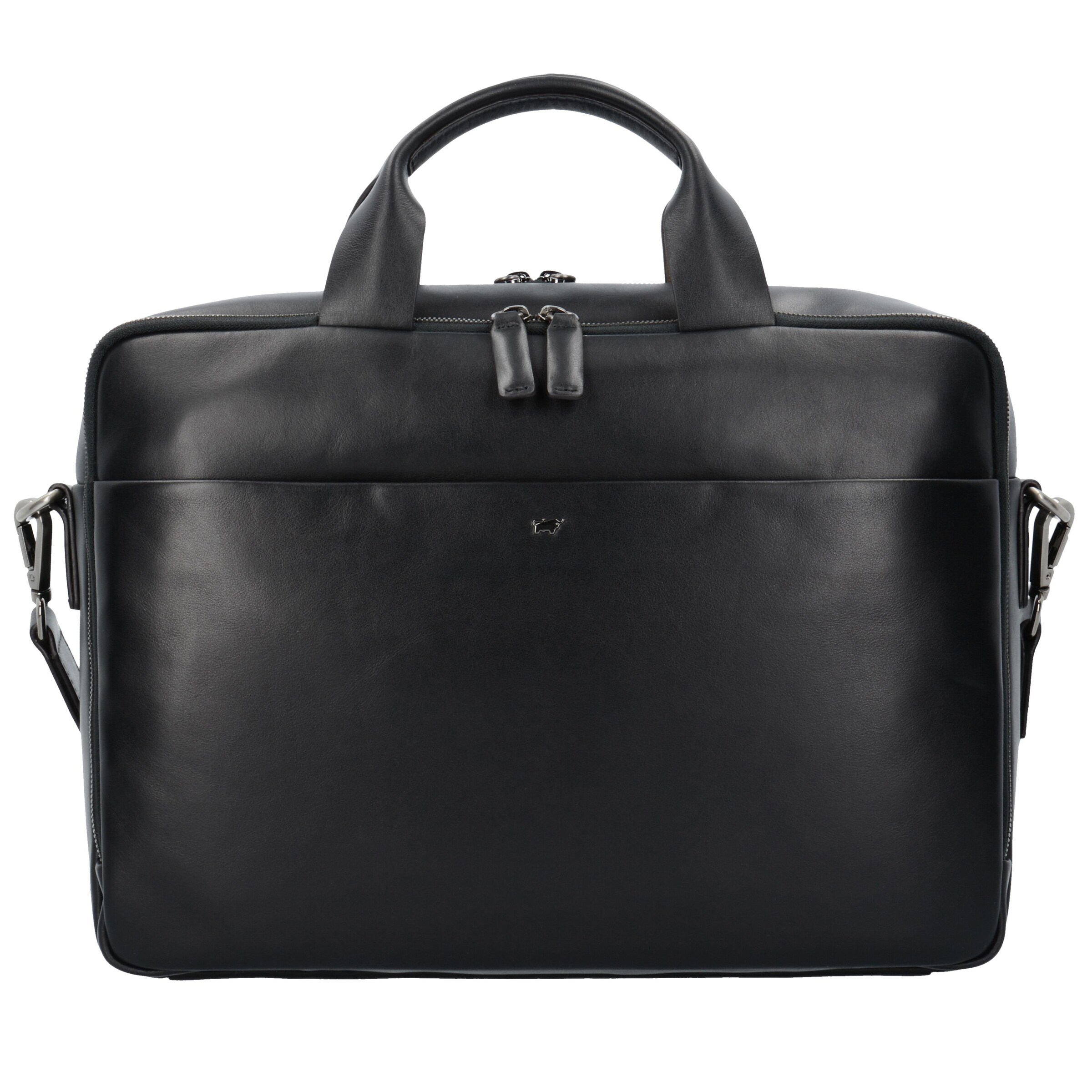 Braun Büffel - Aktentas 'Livorno L' in de kleur Zwart