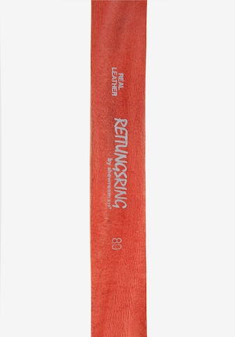 RETTUNGSRING by showroom 019° Belt in Red