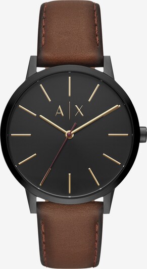 Emporio Armani Uhr 'AX2706' in braun / schwarz, Produktansicht
