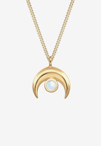 ELLI Kette 'Astro' Halbmond in Gold