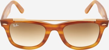 Ray-Ban Sonnenbrille 'WAYFARER' in Braun