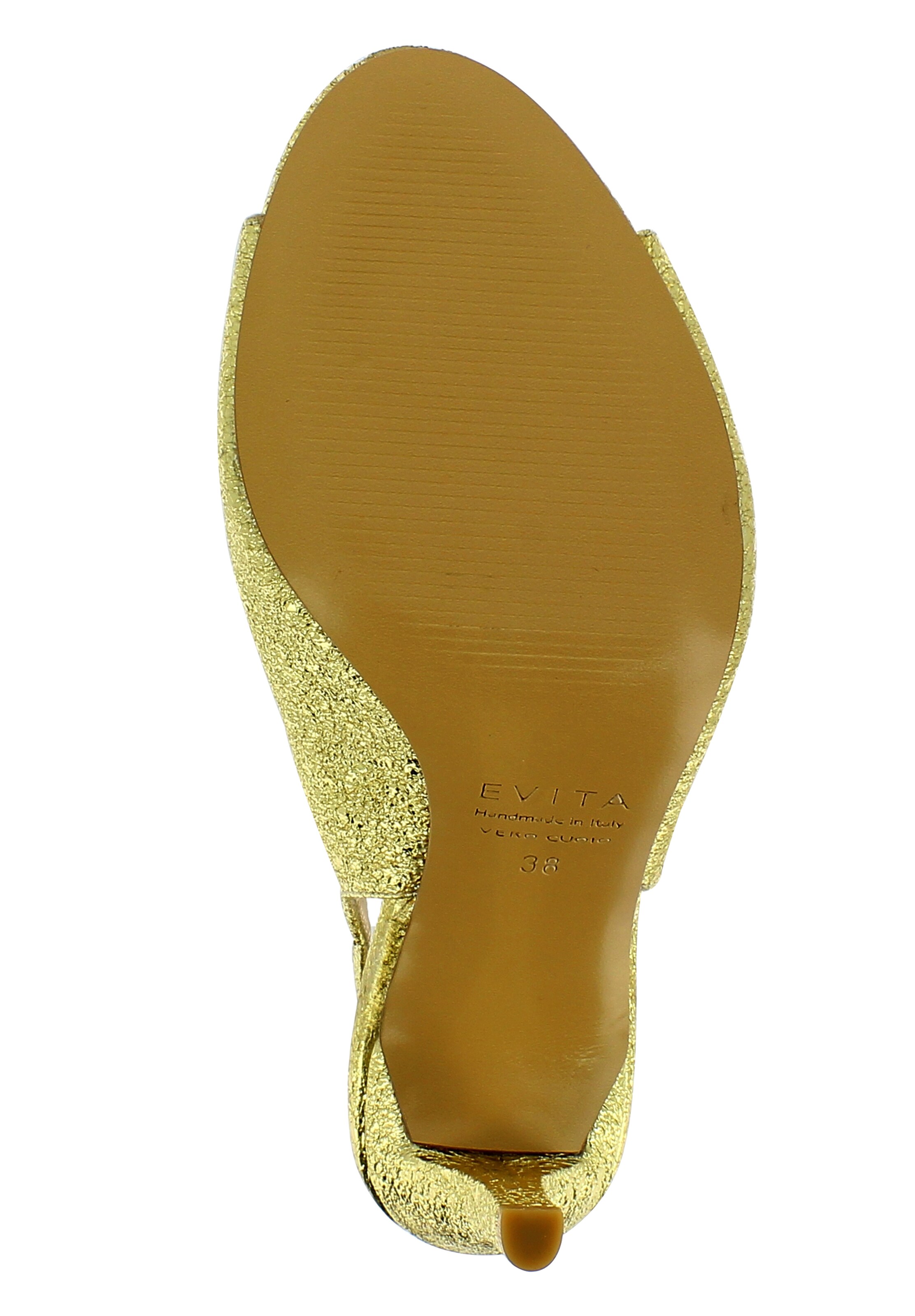 EVITA Slingpeeptoe in Gold