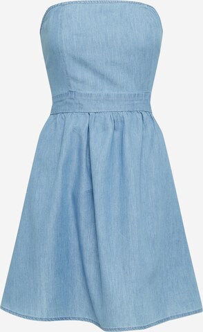 Urban Classics Letní šaty – modrá: přední strana