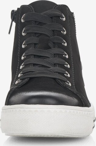 REMONTE High-Top Sneakers in Black