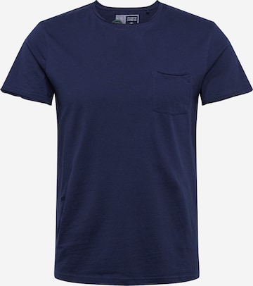 !Solid Majica 'Gaylin' | modra barva: sprednja stran