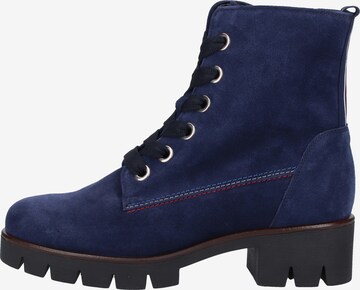 GABOR Lace-Up Ankle Boots in Blue