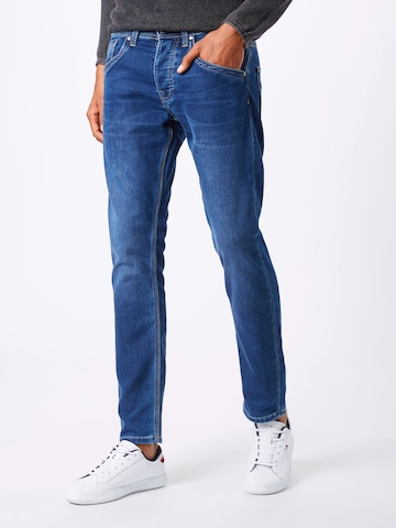 Pepe Jeans tavaline Teksapüksid 'TRACK', värv sinine