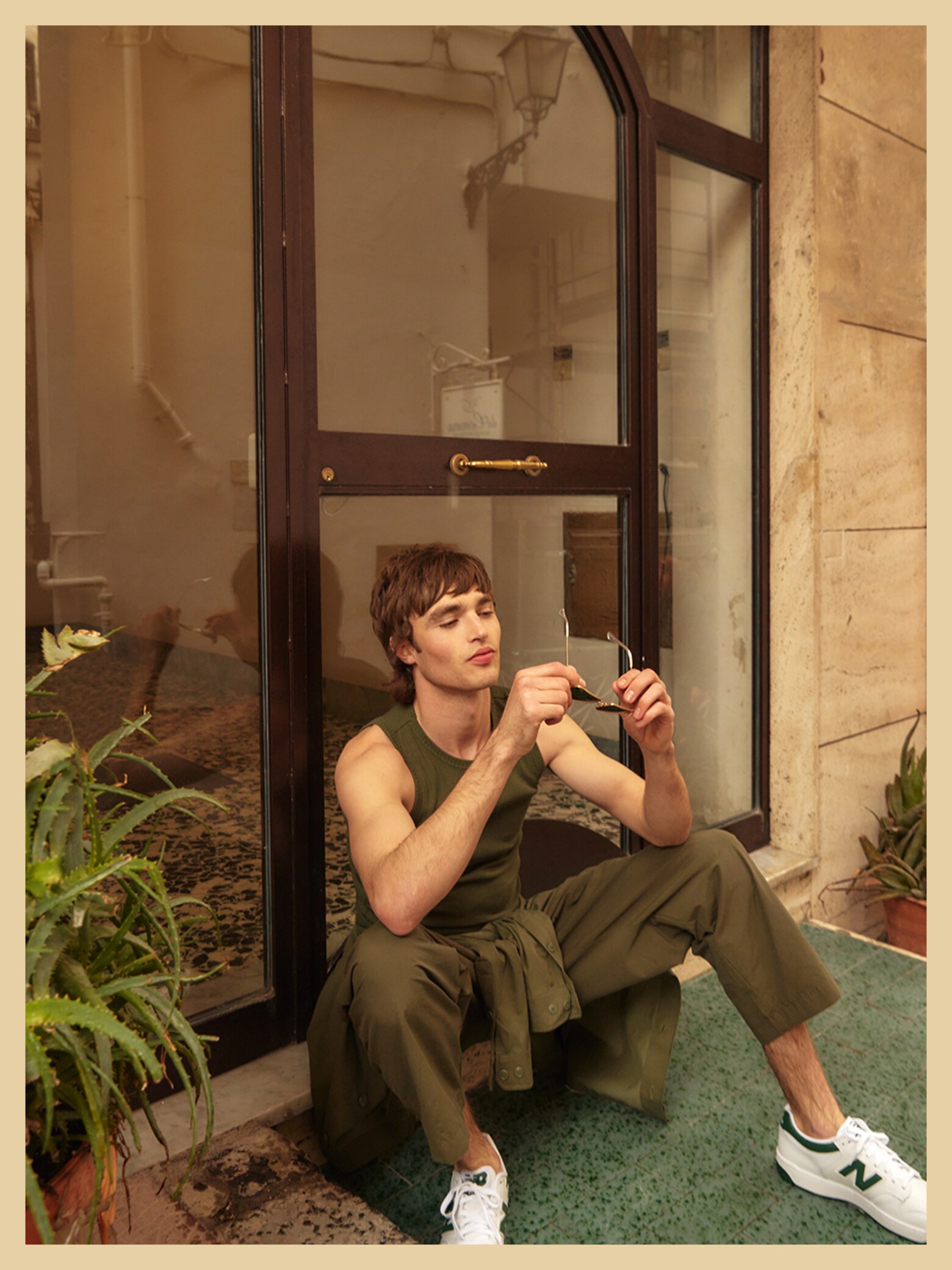 James - All Khaki Streetstyle Look