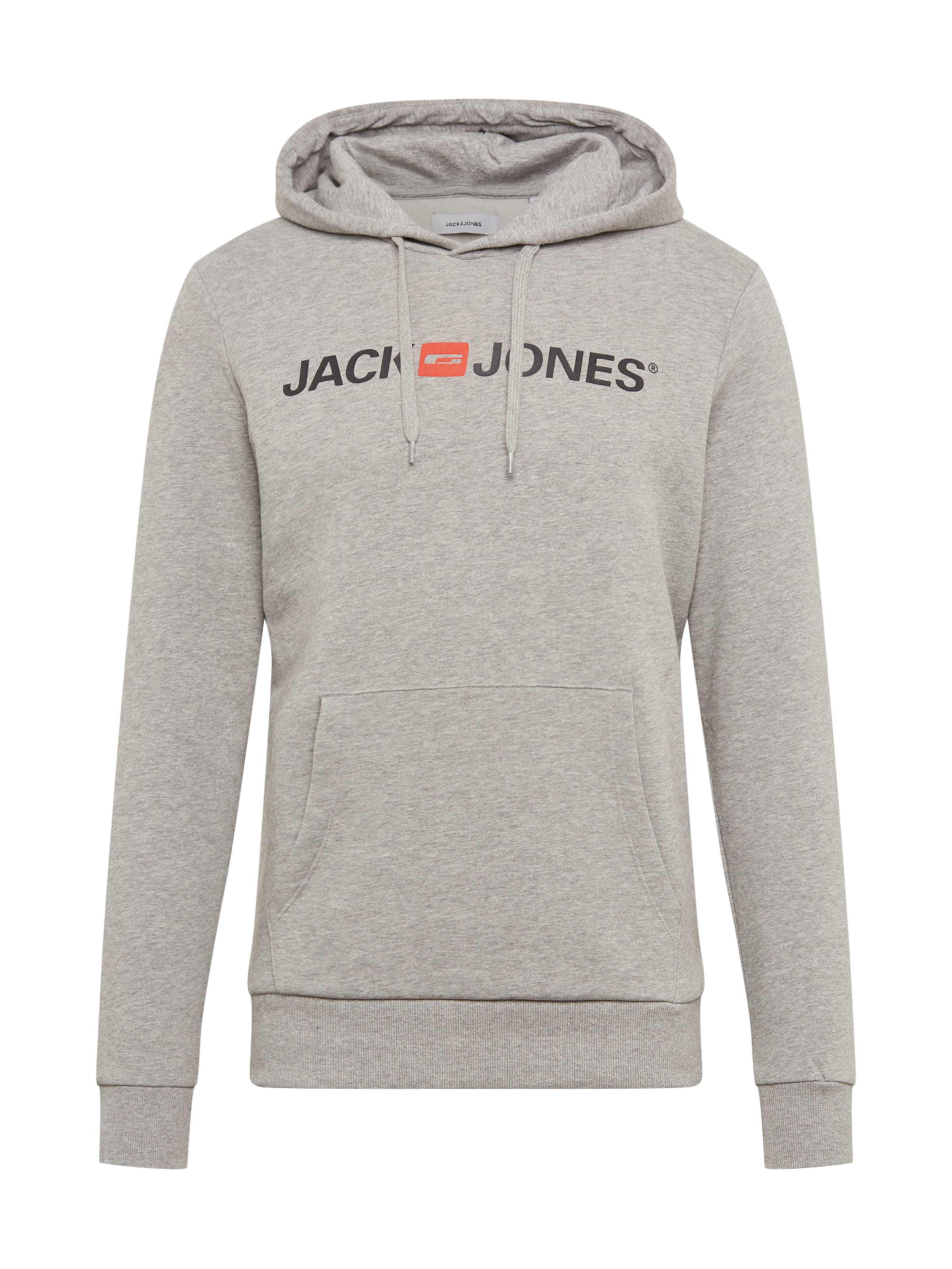 JACK & JONES Sweatshirt i grå: forside