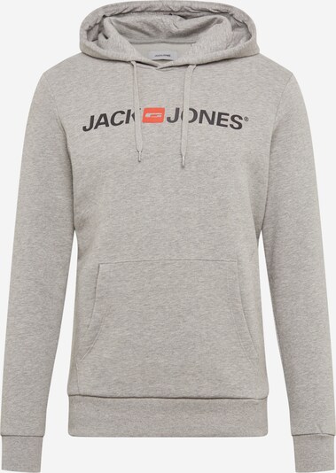 JACK & JONES Bluzka sportowa w kolorze nakrapiany szary / pomarańczowy / czarnym, Podgląd produktu