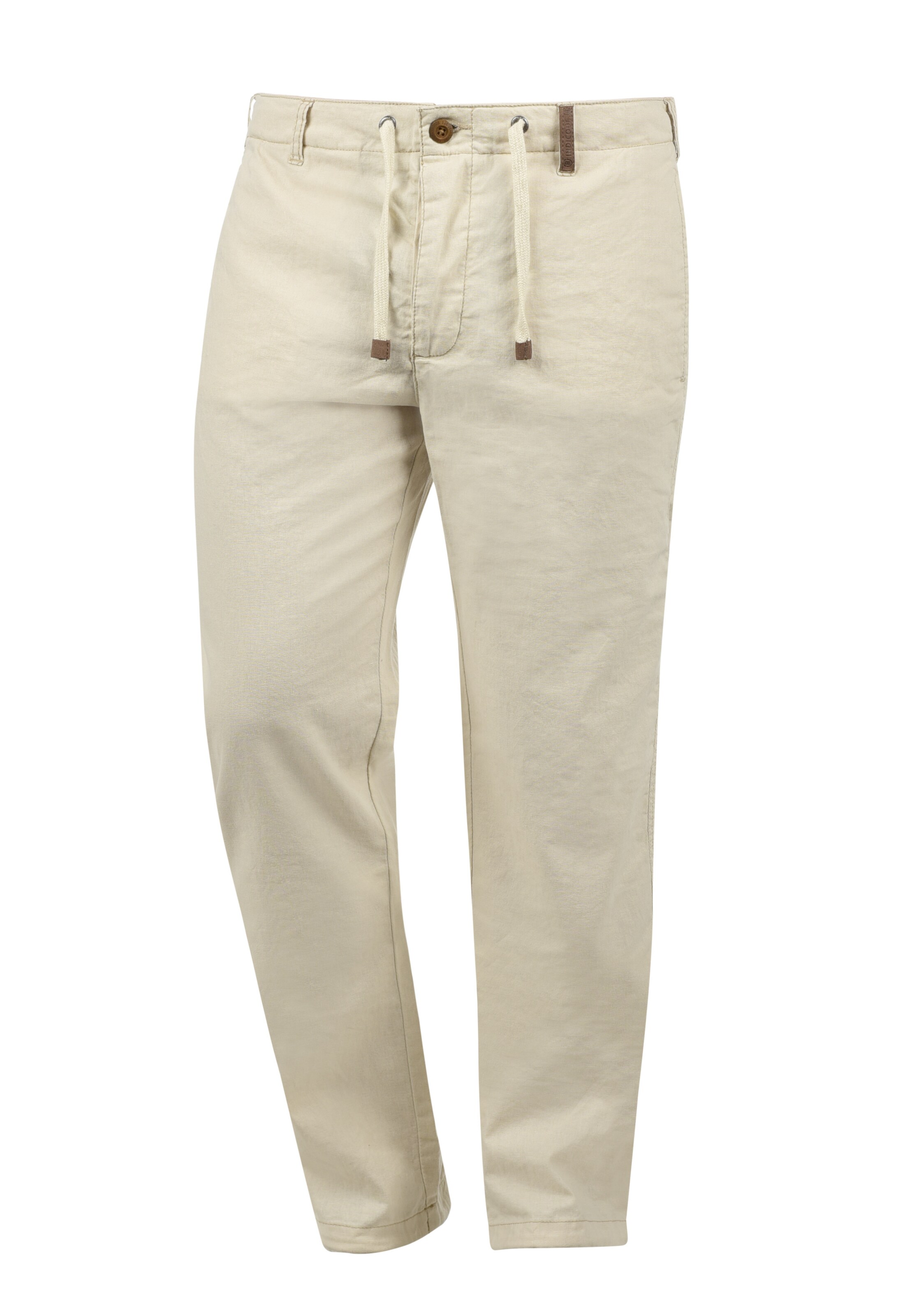 INDICODE JEANS Trousers 'Ives' in Beige: front