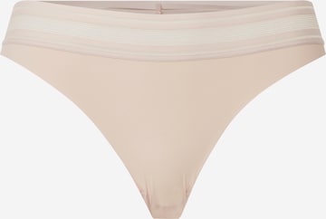 PASSIONATA Regular String 'RHYTHM' in Beige: front