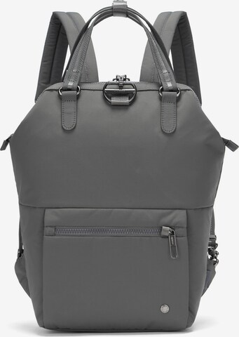 Sac à dos 'Citysafe CX CIty' Pacsafe en gris : devant