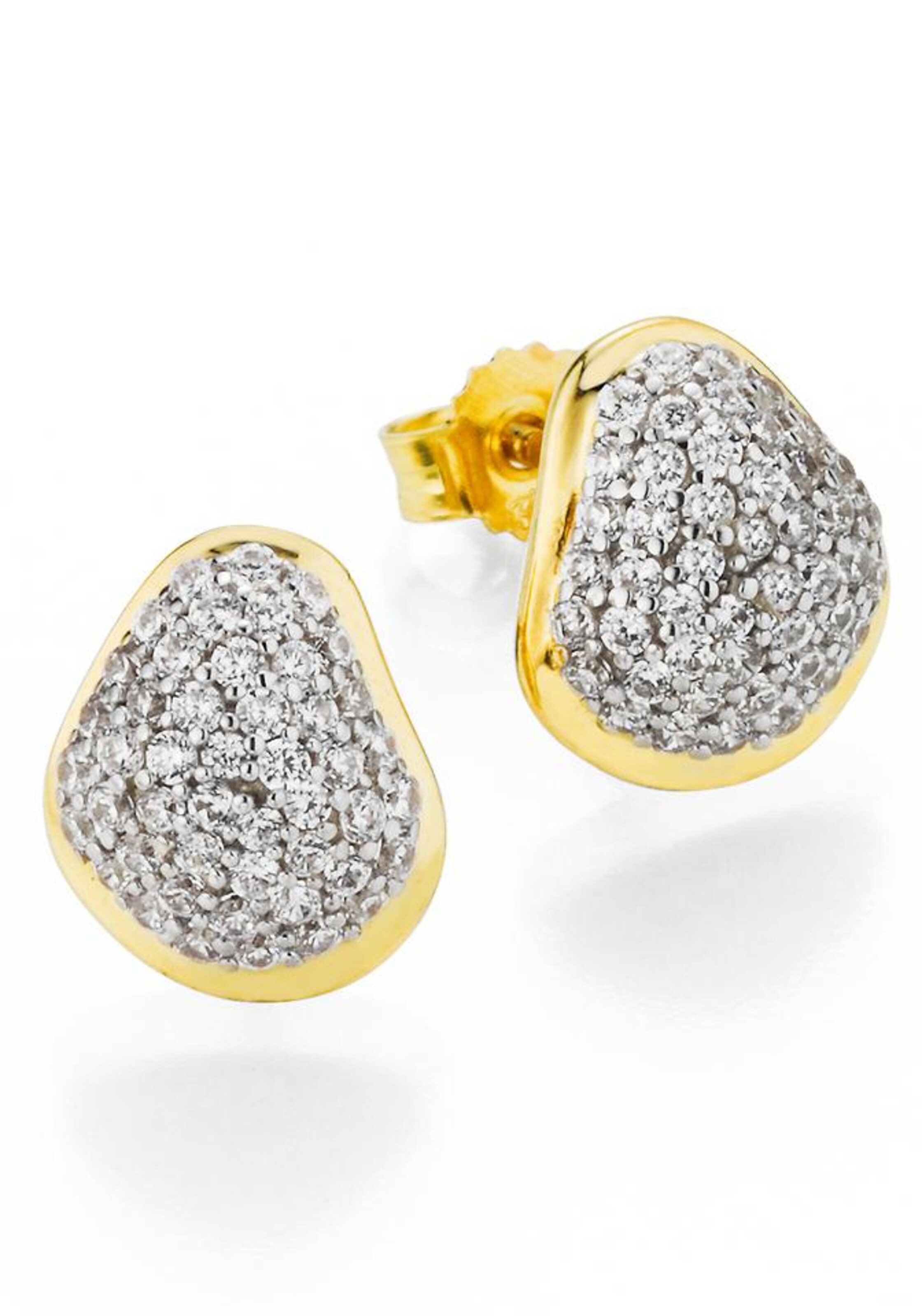 FIRETTI Ohrringe in Gold: Vorderseite