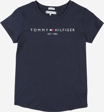 TOMMY HILFIGER Футболка 'ESSENTIAL' в Синий: спереди