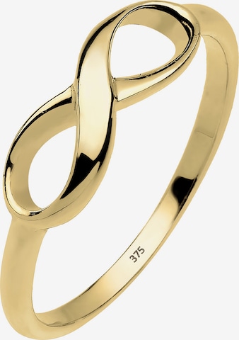 Bague 'Infinity' ELLI PREMIUM en or : devant