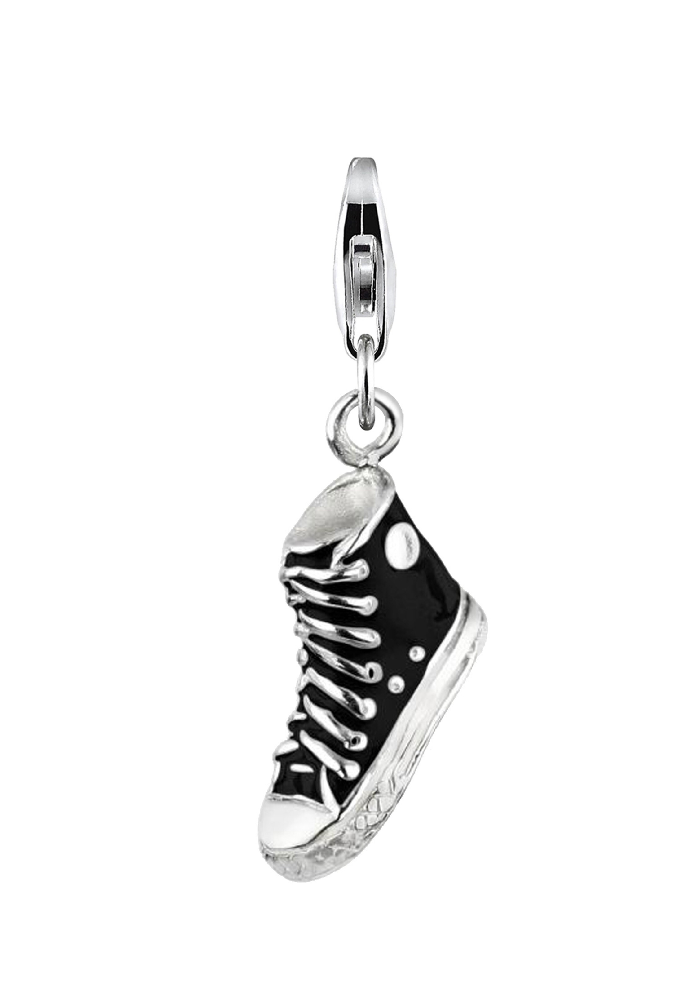Nenalina Charm Anhänger Turnschuh in Silber: Vorderseite