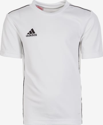 T-Shirt fonctionnel 'Core 18' ADIDAS PERFORMANCE en blanc : devant
