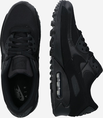 Nike Sportswear Matalavartiset tennarit 'AIR MAX 90' värissä musta