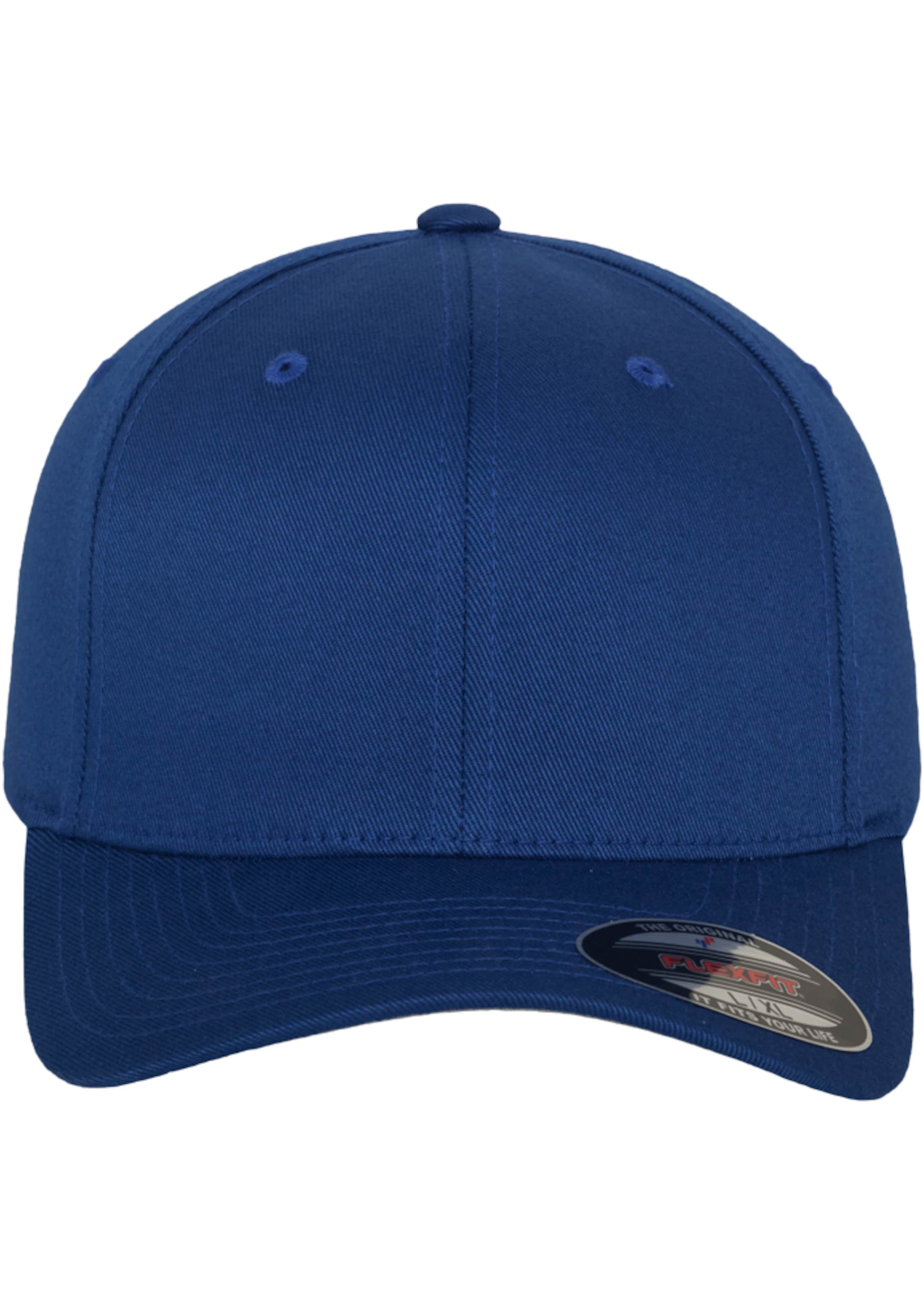 Flexfit Cap 'Flat Visor' in Blue