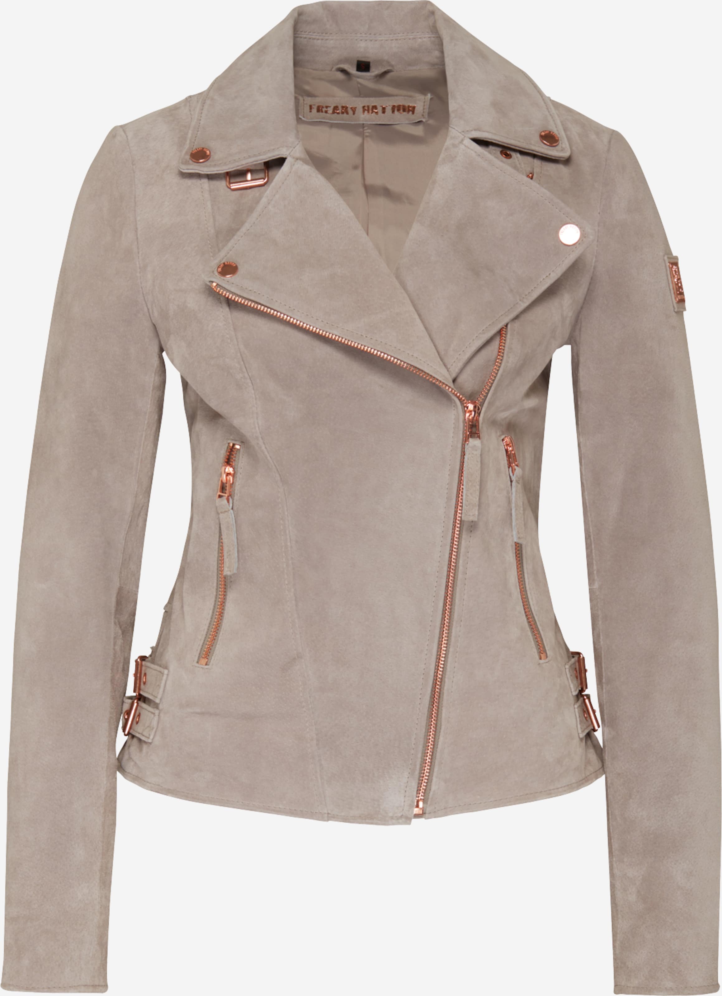 FREAKY NATION Between-Season Jacket 'Taxi Driver' in Beige | ABOUT YOU