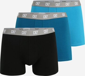 Regular Boxers CR7 - Cristiano Ronaldo en bleu : devant