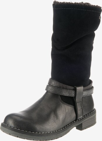 Bottes LURCHI en noir : devant