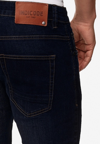 Coupe slim Jean 'Texas' INDICODE JEANS en bleu