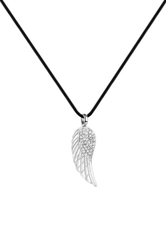 Nenalina Ketting 'Flügel' in Zwart