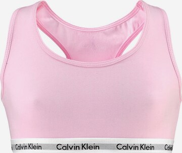 Calvin Klein Underwear Bustier mit Schriftzug im 2er-Pack in Grau