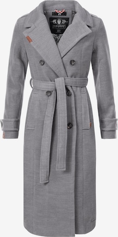 NAVAHOO Between-Seasons Coat 'Arnaa' in Grey: front