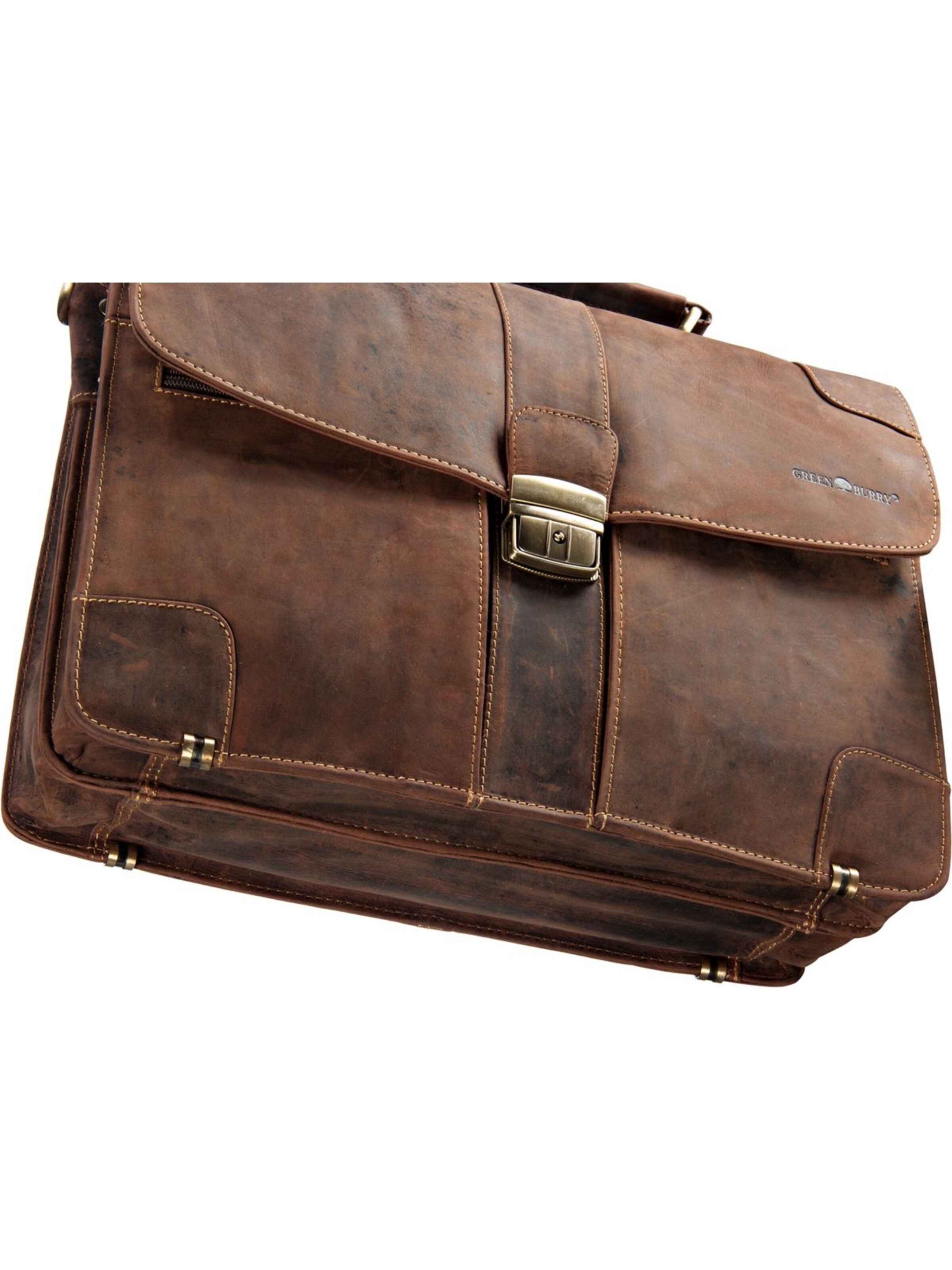 Porte-documents GREENBURRY en marron