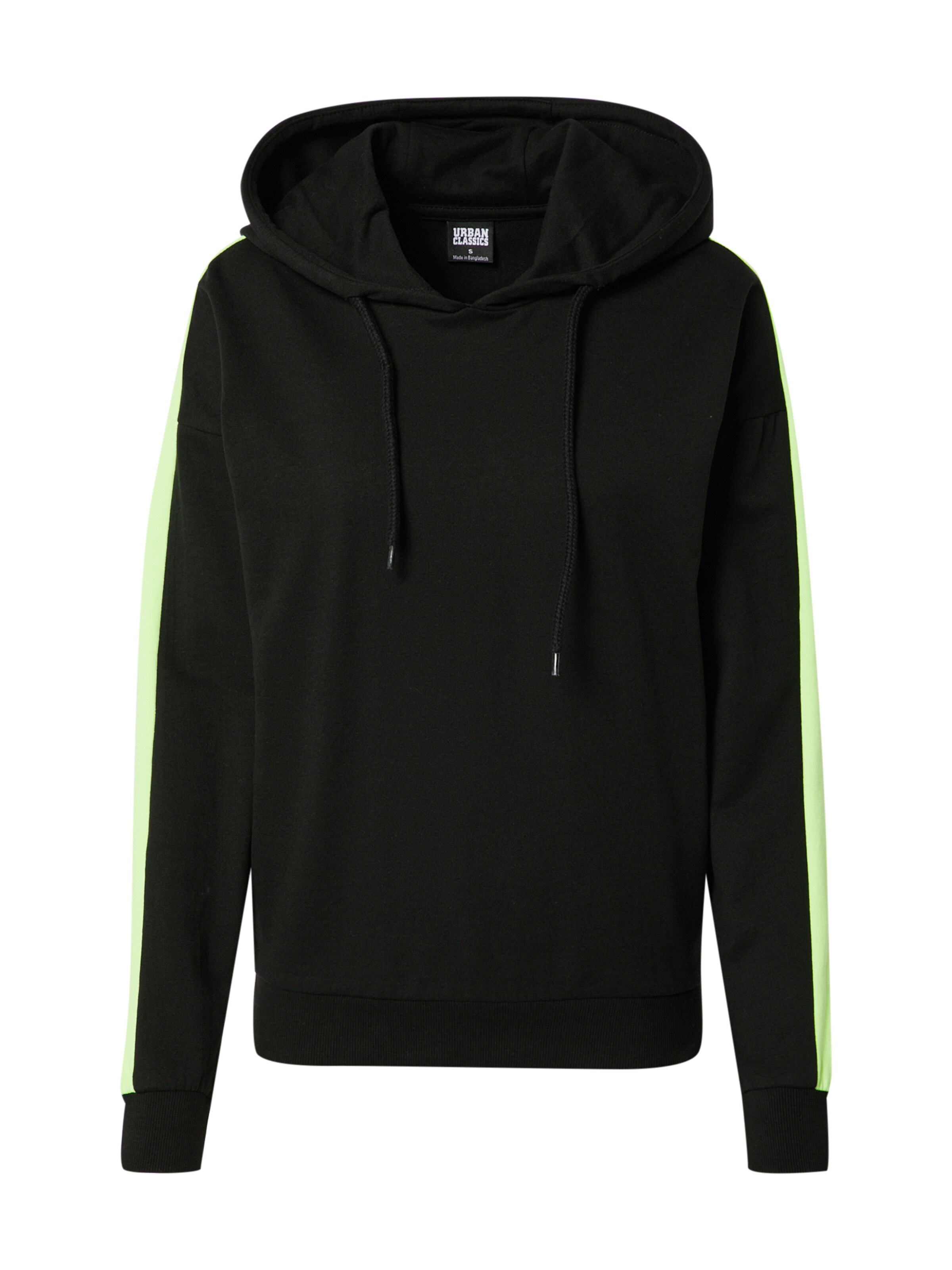 Urban Classics Sweatshirt in Black: front