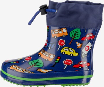 BECK Rubber boot 'Traffic' in Blue