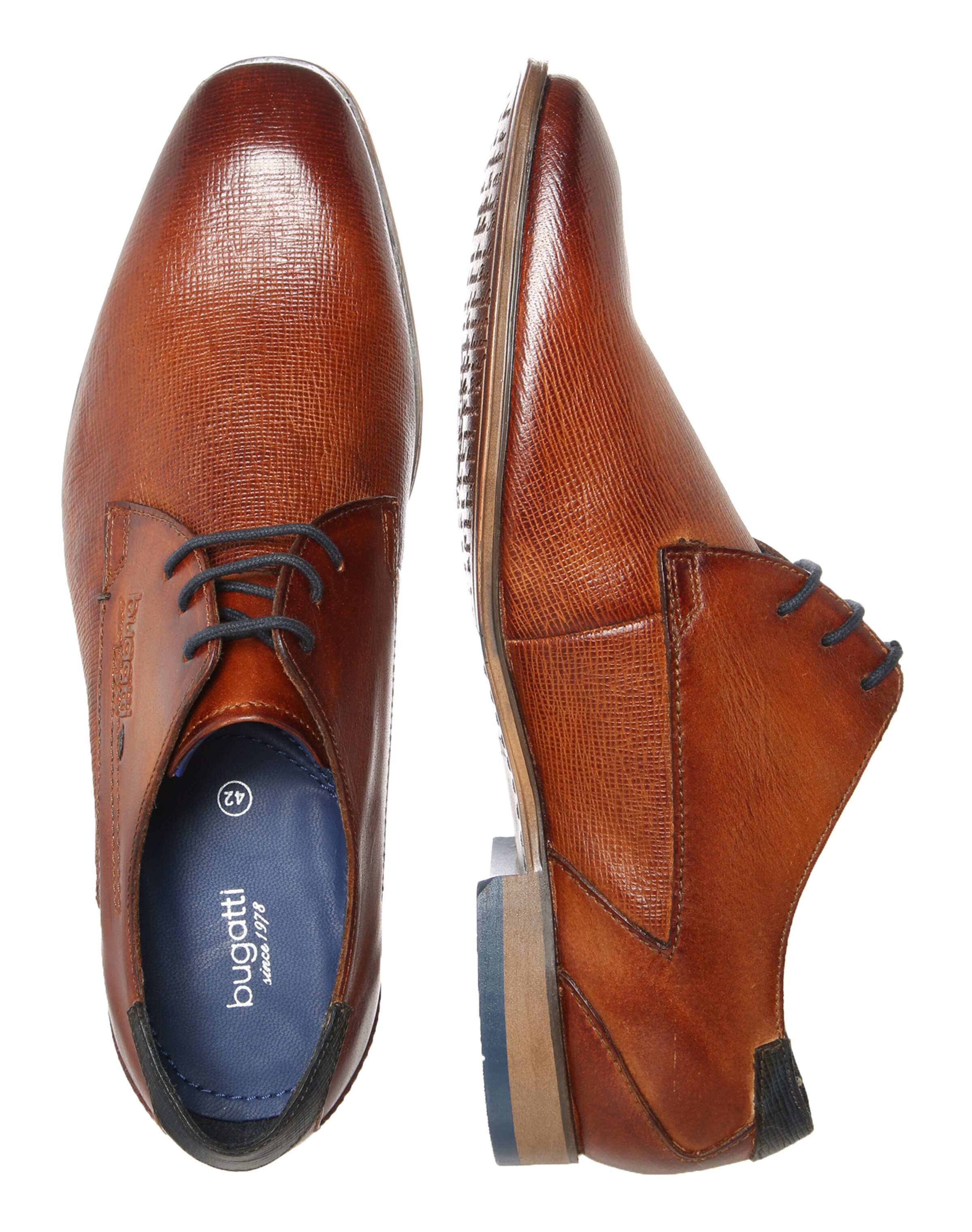 bugatti Schnürschuh in Braun