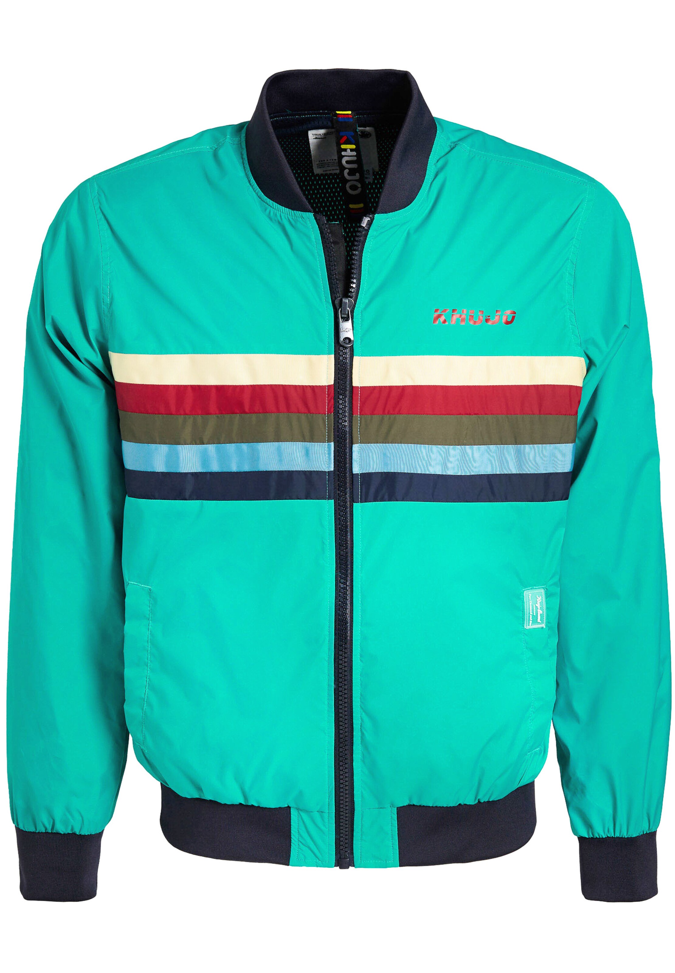 khujo - Tussenjas 'Baggis' in de kleur Nachtblauw