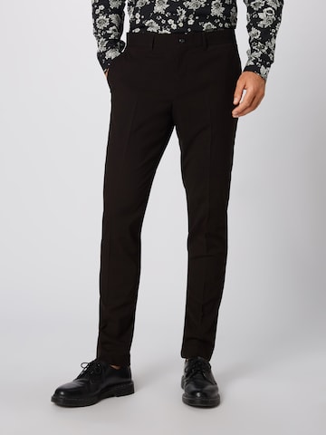 Lindbergh Slimfit Anzug in Schwarz