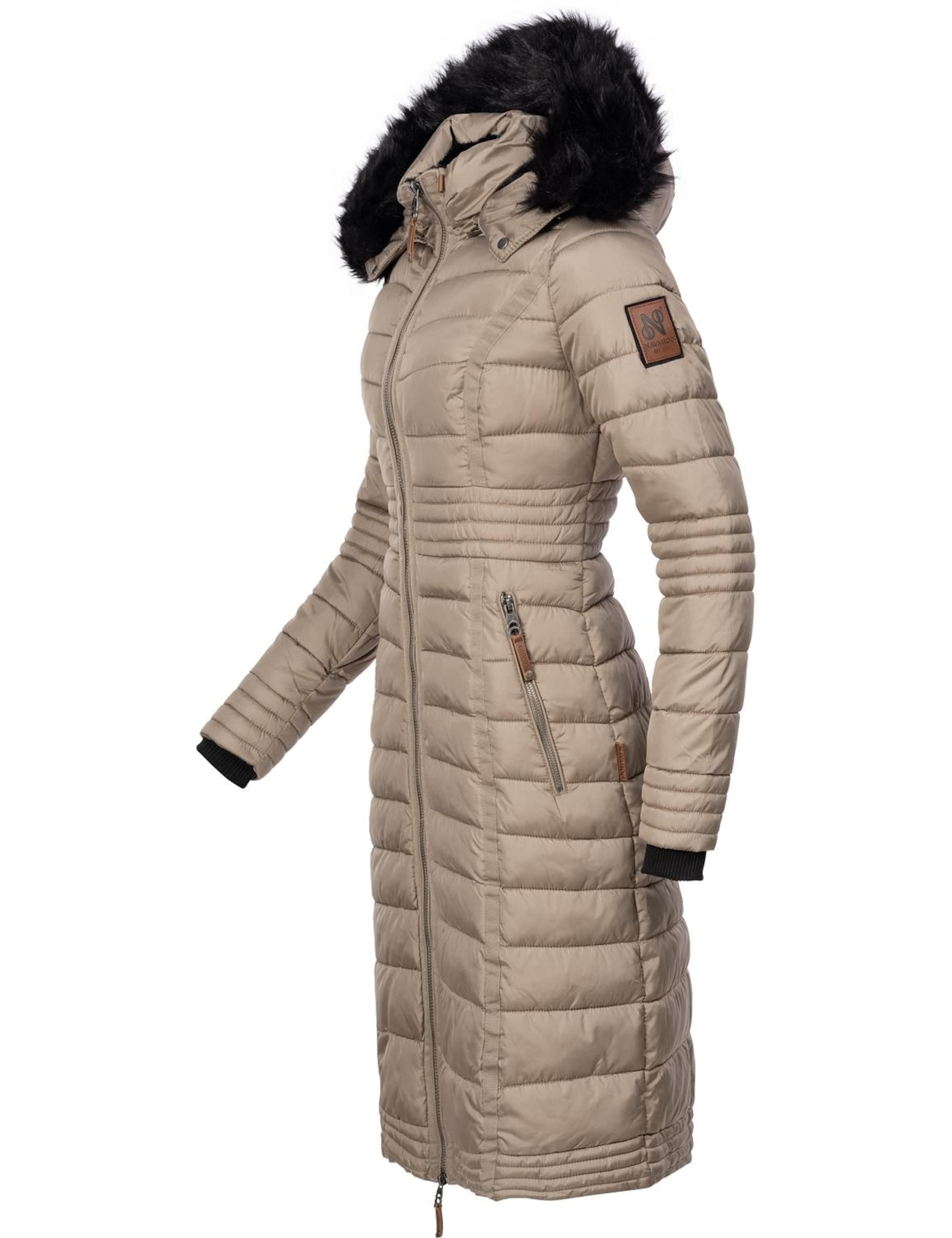 NAVAHOO Vinterfrakke 'Umay' i grå