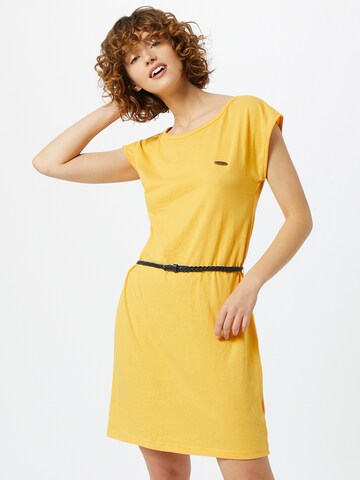 Alife and Kickin Καλοκαιρινό φόρεμα 'ElliAK' σε κίτρινο: μπροστά