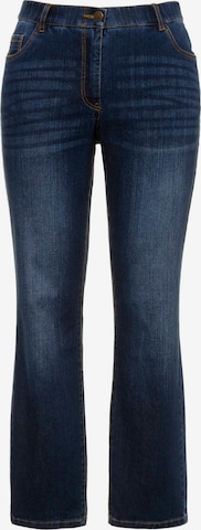 Bootcut Jeans 'MANDY' di Ulla Popken in blu: frontale