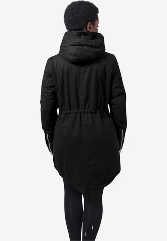 Urban Classics Between-seasons parka in Black