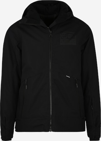 CHIEMSEE Regular fit Outdoor jacket in Black: front