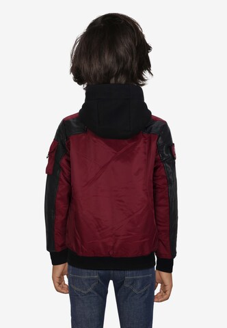 CIPO & BAXX Freizeitjacke Mini Active mit praktischen Taschen in Rot