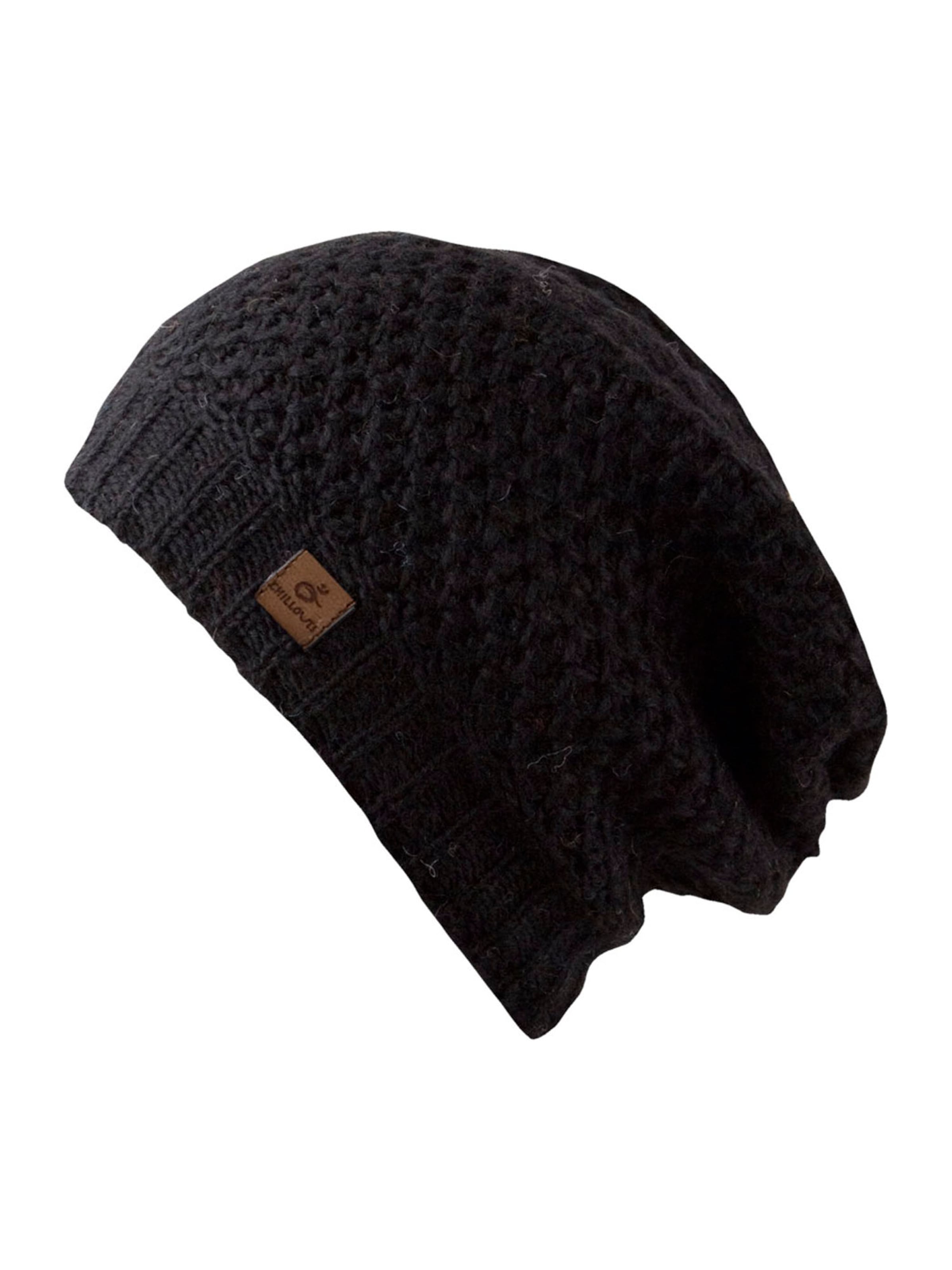 chillouts Mütze &#x27;Nele&#x27; in Schwarz: Vorderseite